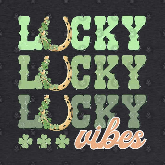 Lucky Vibes St Patricks Day by JDVNart